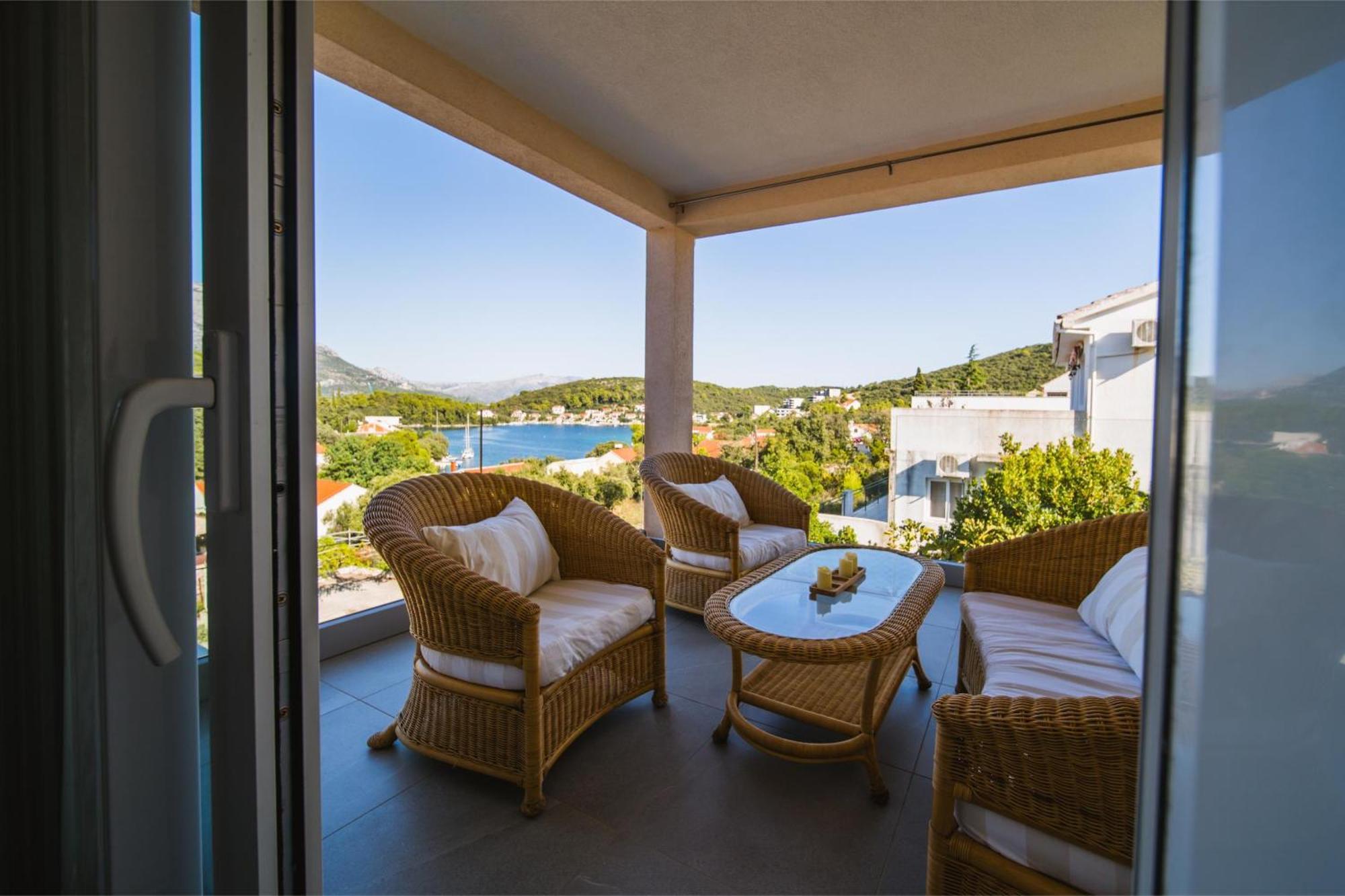 Villa Teuta コルチュラ エクステリア 写真